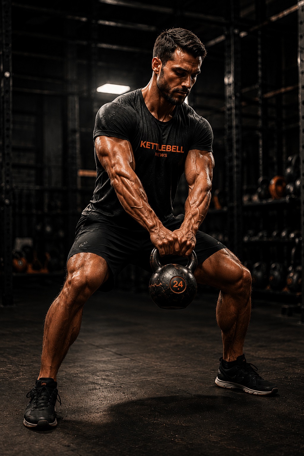Workout kettlebell